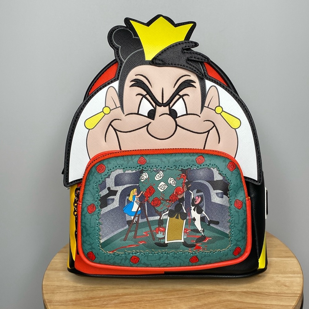 Loungefly Queen of Hearts Mini Backpack NWT